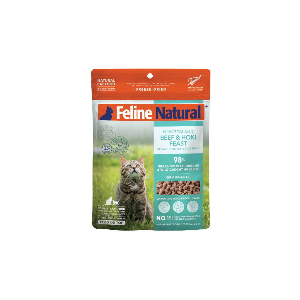 Feline Natural ビーフ&ホキ・フィースト