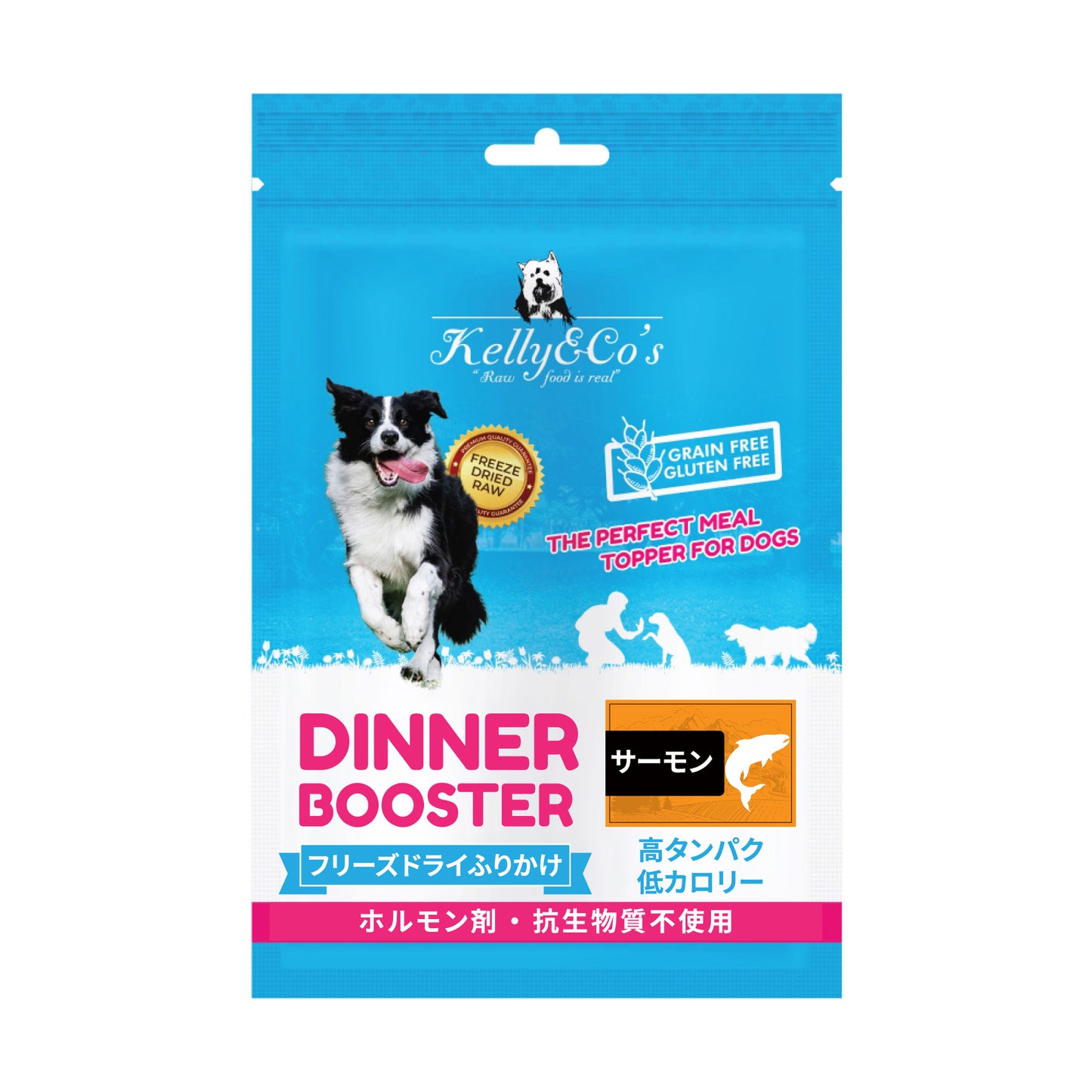 Kelly & Co's 犬用単一原料ふりかけ サーモン