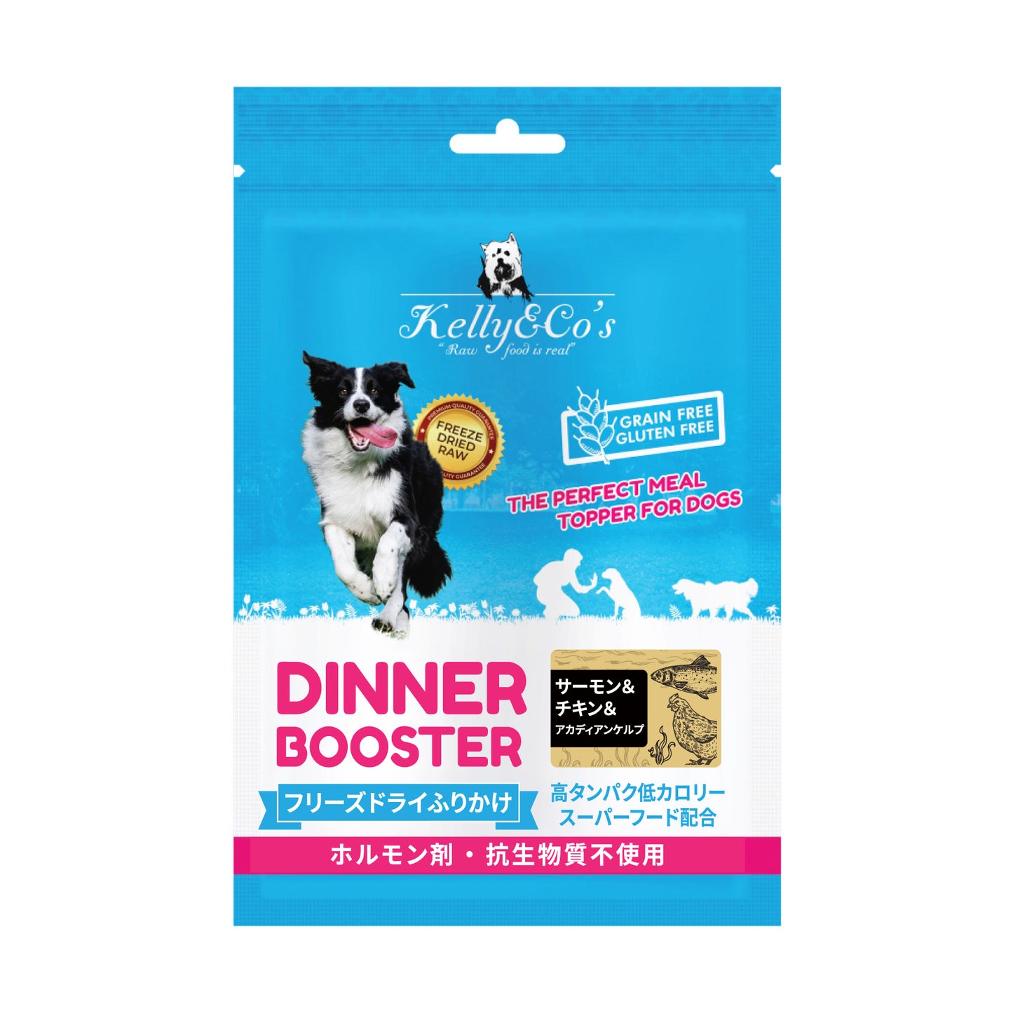 Kelly & Co's 犬用ふりかけ サーモン＆チキン＆アカディアンケルプ