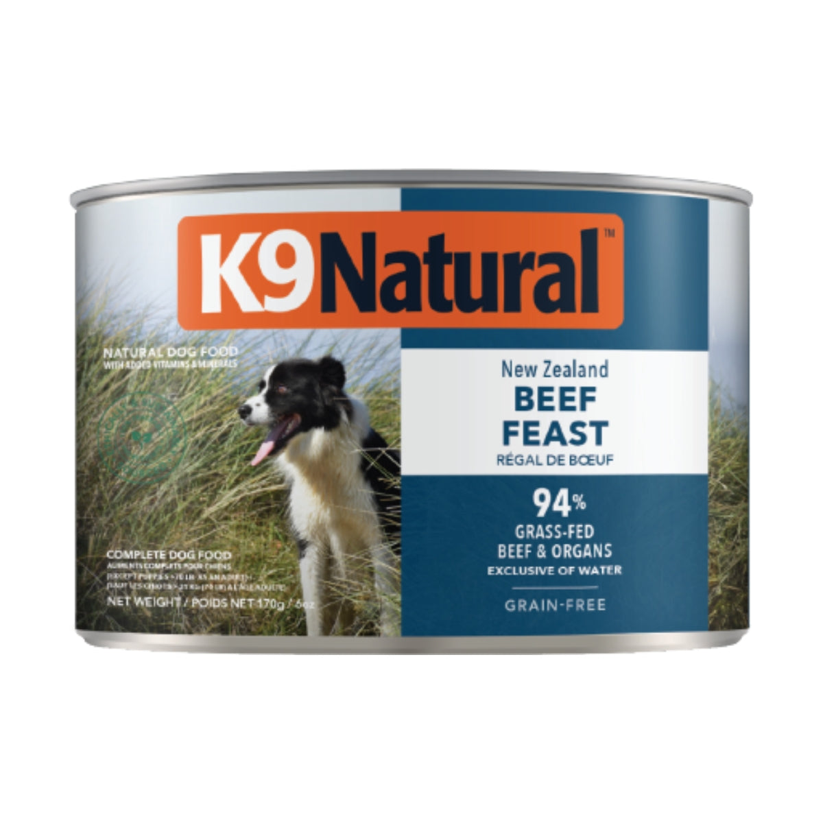 K9 Natural プレミアム缶 ビーフ・フィースト