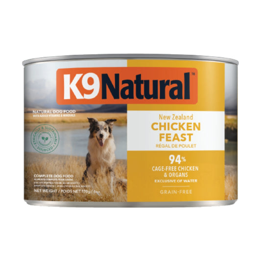 K9 Natural プレミアム缶 チキン・フィースト