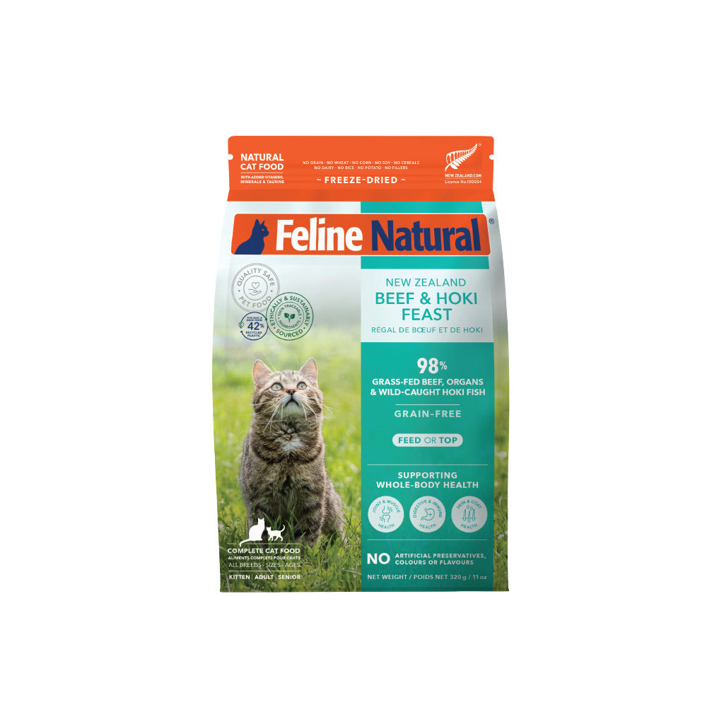 Feline Natural ビーフ＆ホキ・フィースト
