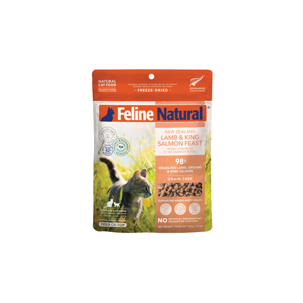 Feline Natural ラム＆キングサーモン・フィースト