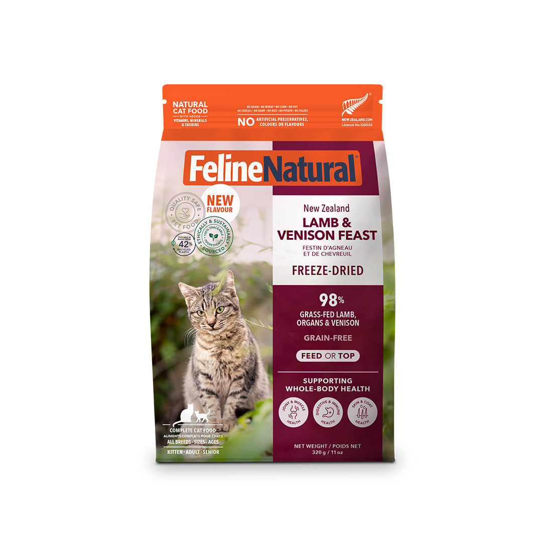 Feline Natural ラム＆ベニソン・フィースト