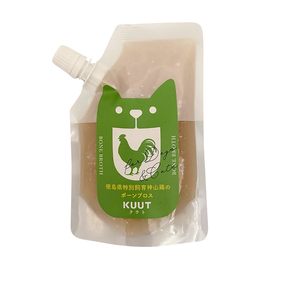 KUUT for Dog and Cat クウト 徳島県 特別飼育 神山鶏のボーンブロス